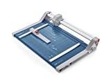 Dahle 550 Professional Rotary Trimmer, 14' Cut Length, 20 Sheet Capacity, Self-Sharpening, Dual Guide Bar, Automatic Clamp, German Engineered Paper Cutter