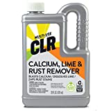 CLR Calcium, Lime & Rust Remover, Blasts Calcium, Dissolves Lime, Zaps Rust Stains, 28 Ounce Bottle (Packaging May Vary)